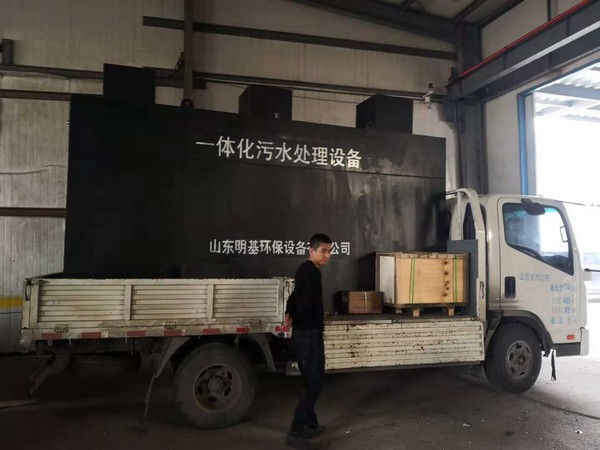明基的生活污水處理設備運轉了一年多都沒壞過